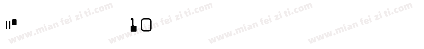 CandaraW10-Regular Regular字体转换